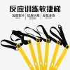 Fixed agile ladder set, rope ladder, step training, agile ladder, fixed football training, speed ladder, folding fitness details Picture
